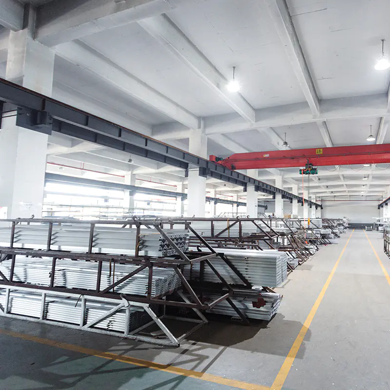 Leve et corrosio-repugnans elevator currus aluminii profiles