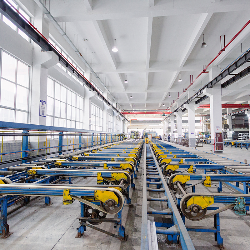 Extrusio officina - 1450T apparatus torcularis frigoris lecti