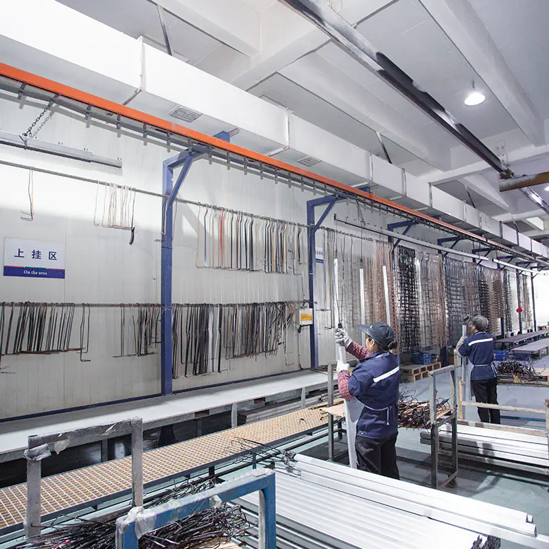 Coing Workshop - Powder Coating Line - Pendens Area